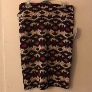 LuLaRoe patterned Cassie size L